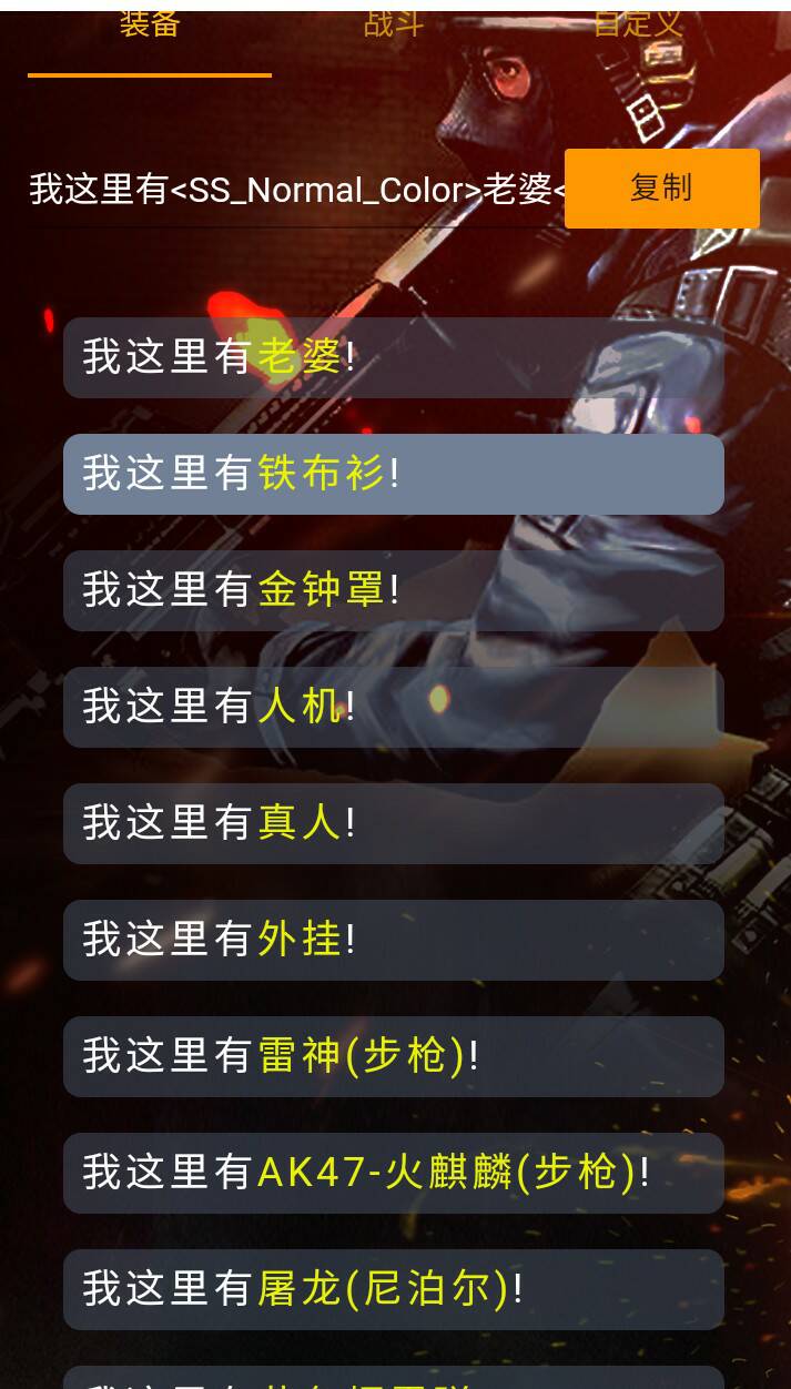 【千源源码】hp精英聊天字体变大颜色生成源码