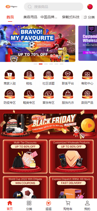 【千源源码】 又一款多语言跨境商城源码
