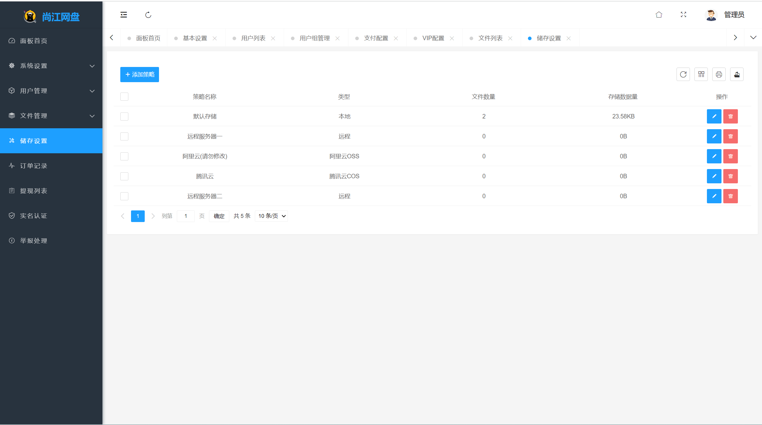 【千源源码】新版运营限速网盘系统源码