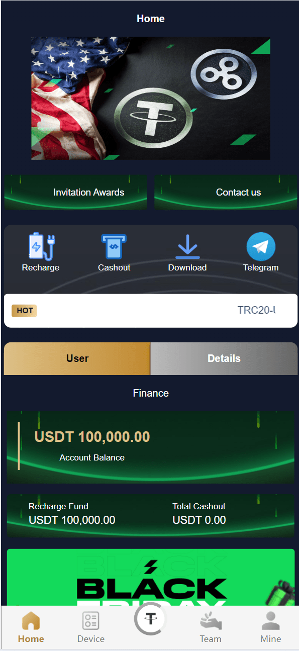 【千源源码】海外TRON BOX共享投资理财源码