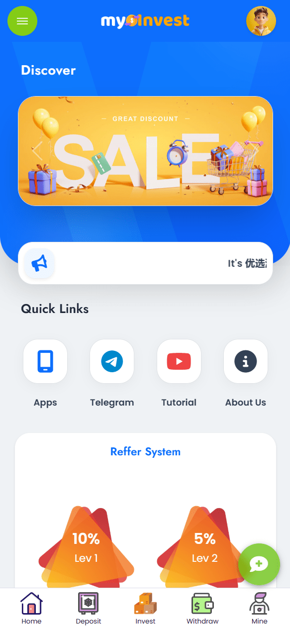 【千源源码】多语言自定义产品系统/企鹅养殖投资返利/一键安装